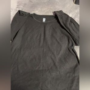 Black fruit of the loom long sleeve shirt Women’s 2X